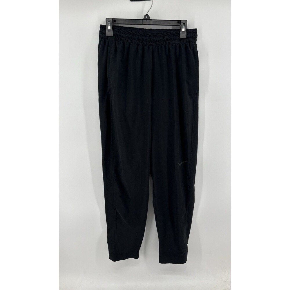 Nike DNA Woven Joggers Men L Black Straight Leg Athletic Performance Basketball